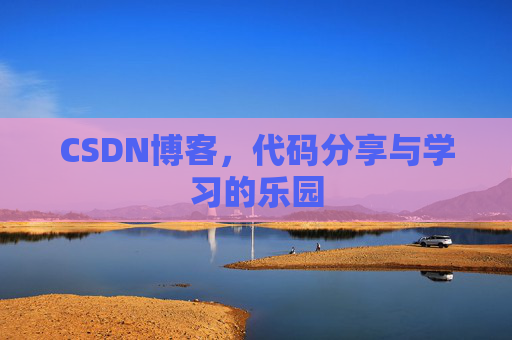 CSDN博客，代码分享与学习的乐园
